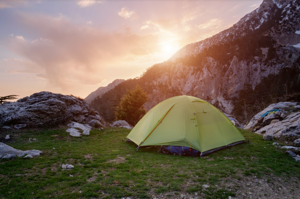 panorama bivouac Pyrénées