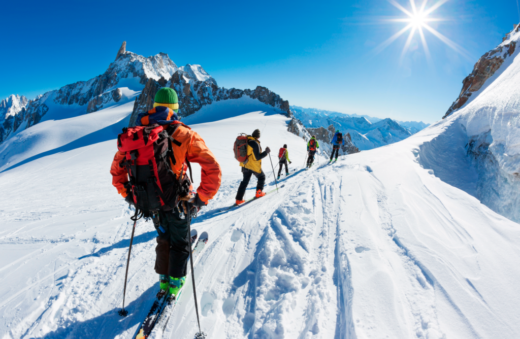 Liste de matériel pour une sortie de ski de rando